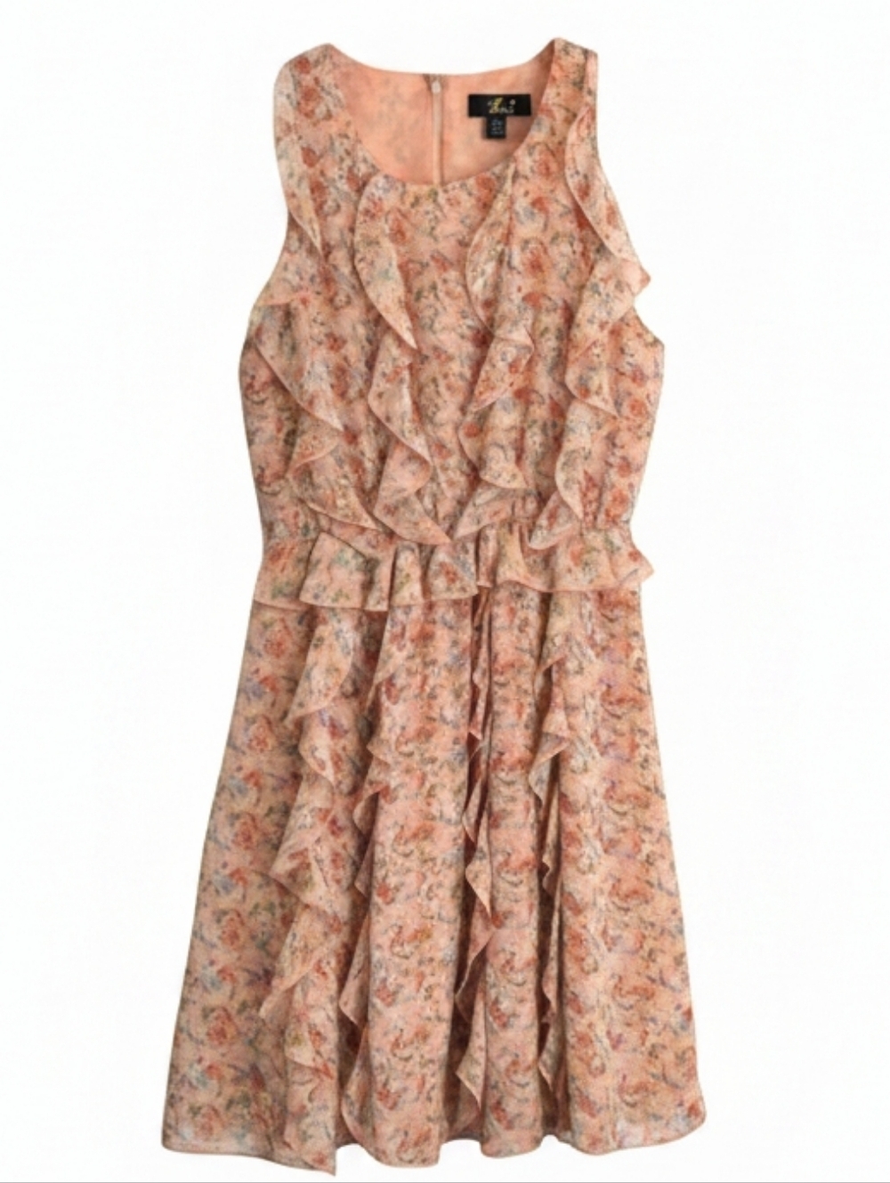 Anthropologie Sachin & Babi Senna Floral Ruffle Sundress Size 6 Boho Chic